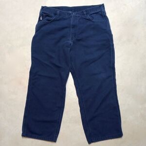 *READ* Carhartt FR CAT 2 Pants Fits 36x28 Flame Resistant Fire Work Wear HEMMED